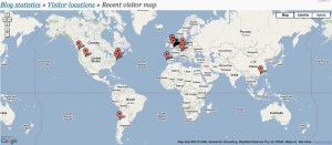 Recent Visitors Map Google Recent Visitors Map for antsomerset.co.uk